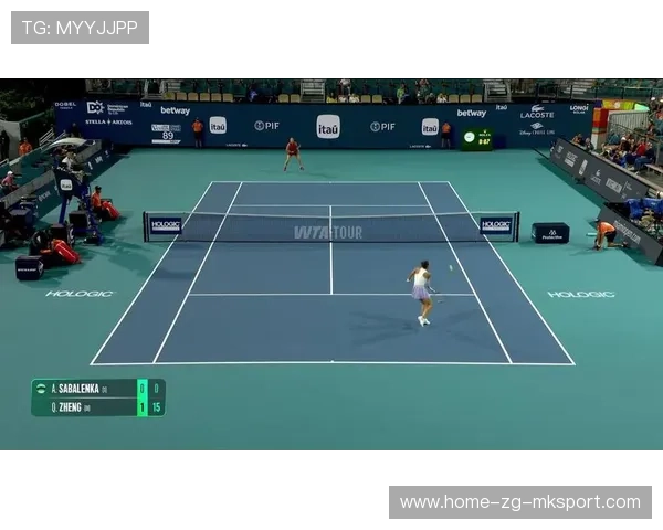 网球对攻大战形成高质量视觉盛宴